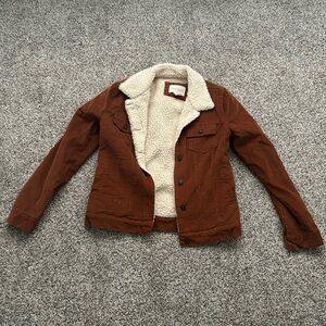 courdoroy fur jacket